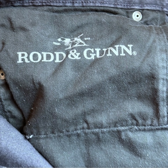 Rodd & Gunn Straight Fit Charcoal Jeans Size 36x32 Business Casual Contemporary - Picture 9 of 13